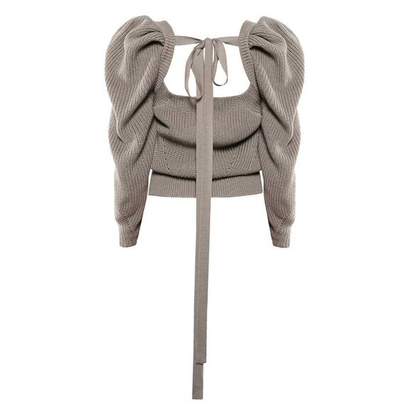 Anna October Rachel Wool Sweater in Grey Size XS - Picture 3 of 11